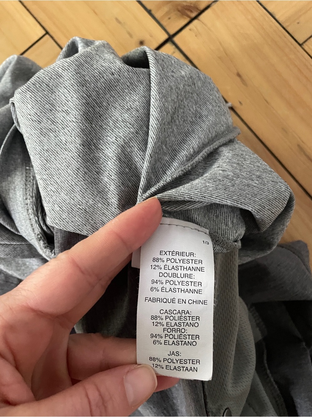 Vuori Men's Kore Shorts, gray , size L hybrid athletic shorts. V#302 style . - Picture 10 of 10